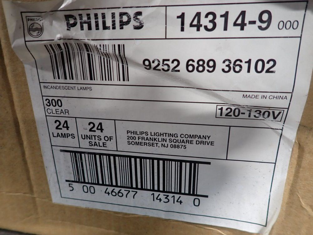 Philips Incandescent Light Bulbs