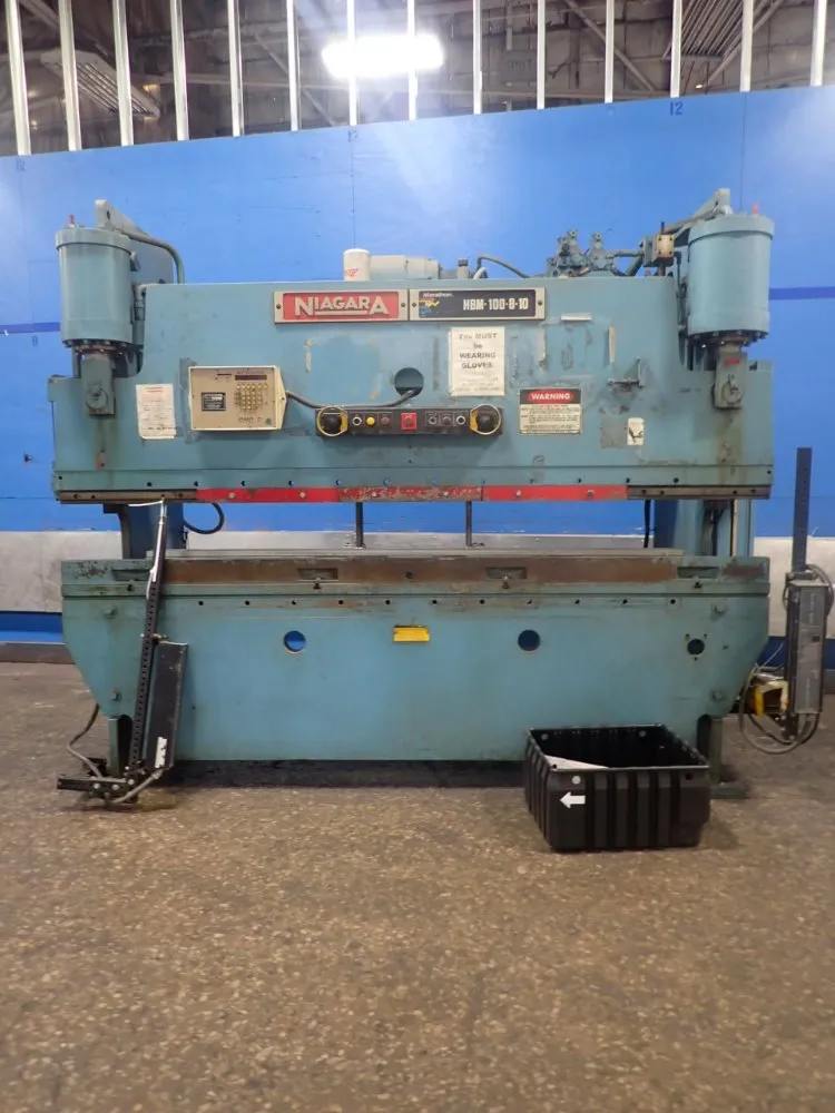Niagara 100 Tons Hbm-100-8-10 Press Brake - Hbm-100-8-10