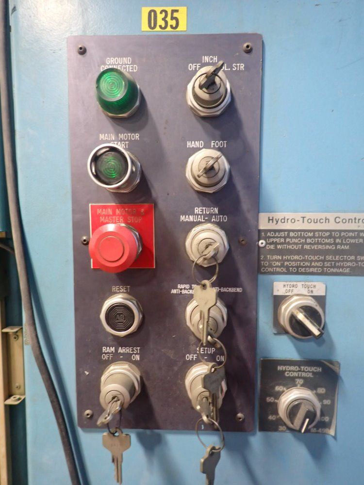 Niagara 100 Tons Hbm-100-8-10 Press Brake - Hbm-100-8-10