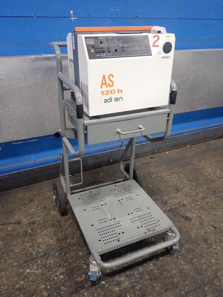 Adixen Asm120h Helium Leak Tester - Asm120h