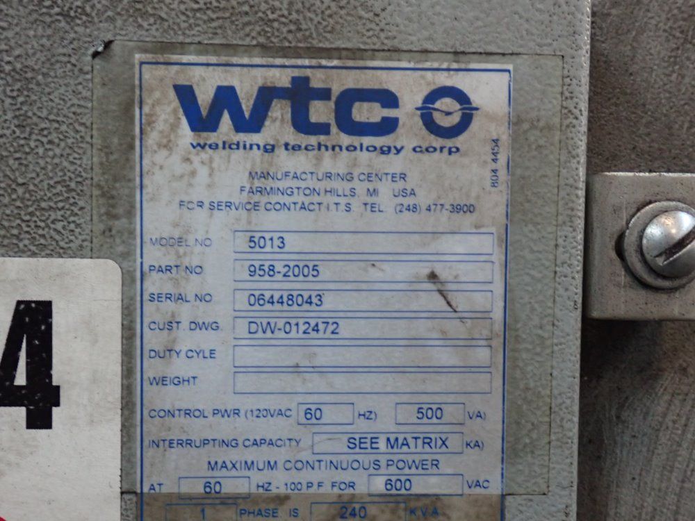 Medar/wtc Welding Controller