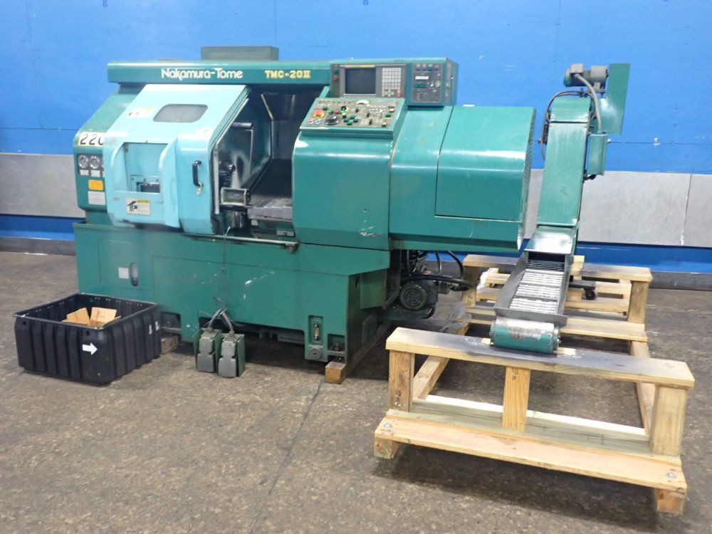 Nakamura-tome Nakamura Tome Tmc-20 Ii Cnc Lathe - Tmc-20ii