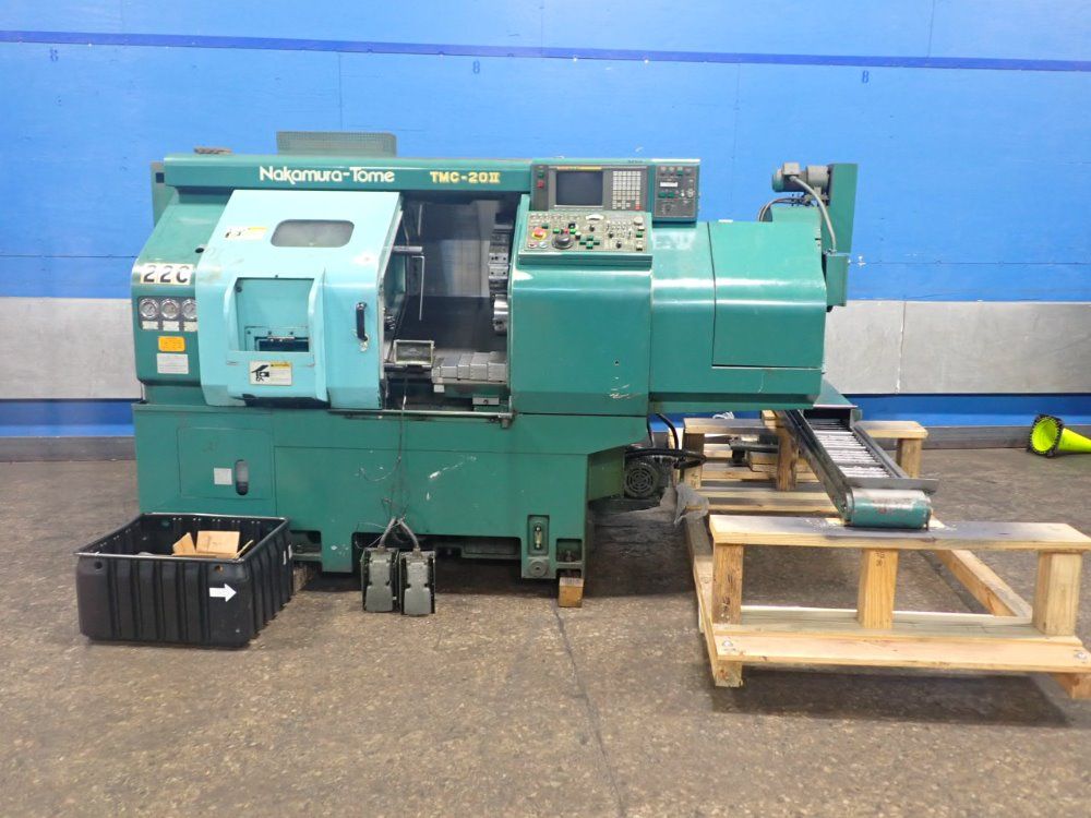 Nakamura-tome Nakamura Tome Tmc-20 Ii Cnc Lathe - Tmc-20ii