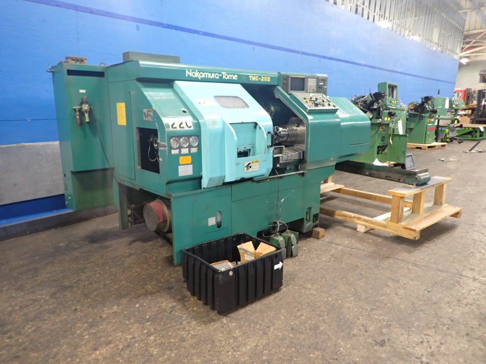 Nakamura-tome Nakamura Tome Tmc-20 Ii Cnc Lathe - Tmc-20ii