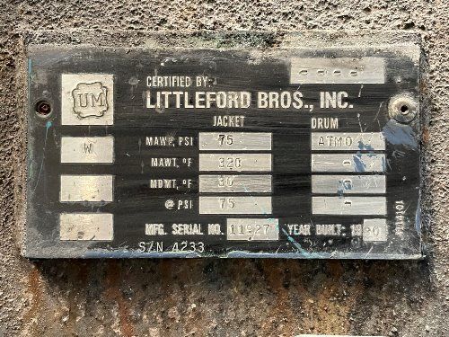 Littleford Littleford Fkm 1200e Mixer