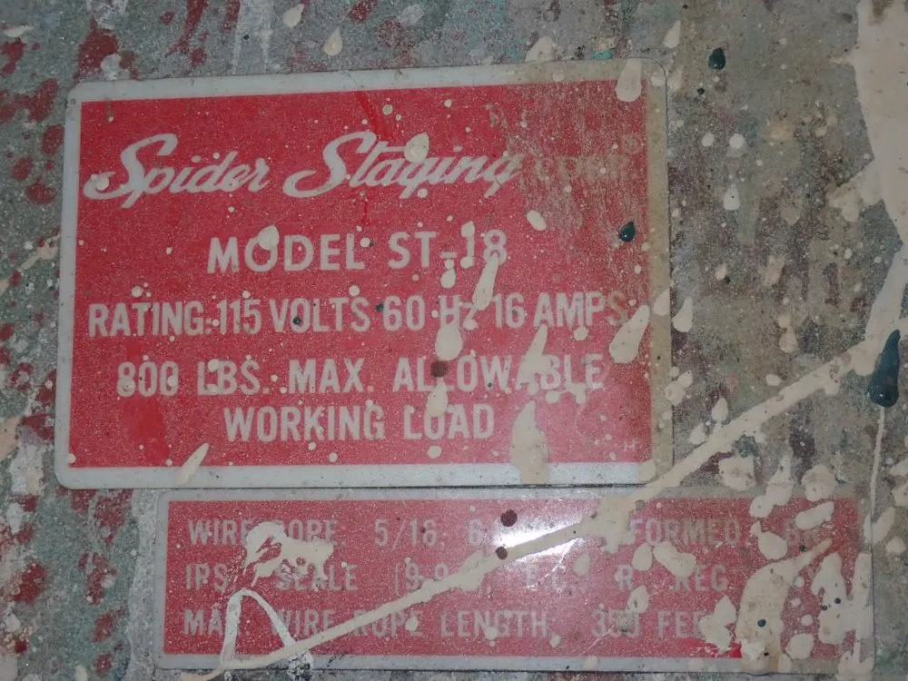 Spider Drum Lift/work Cage