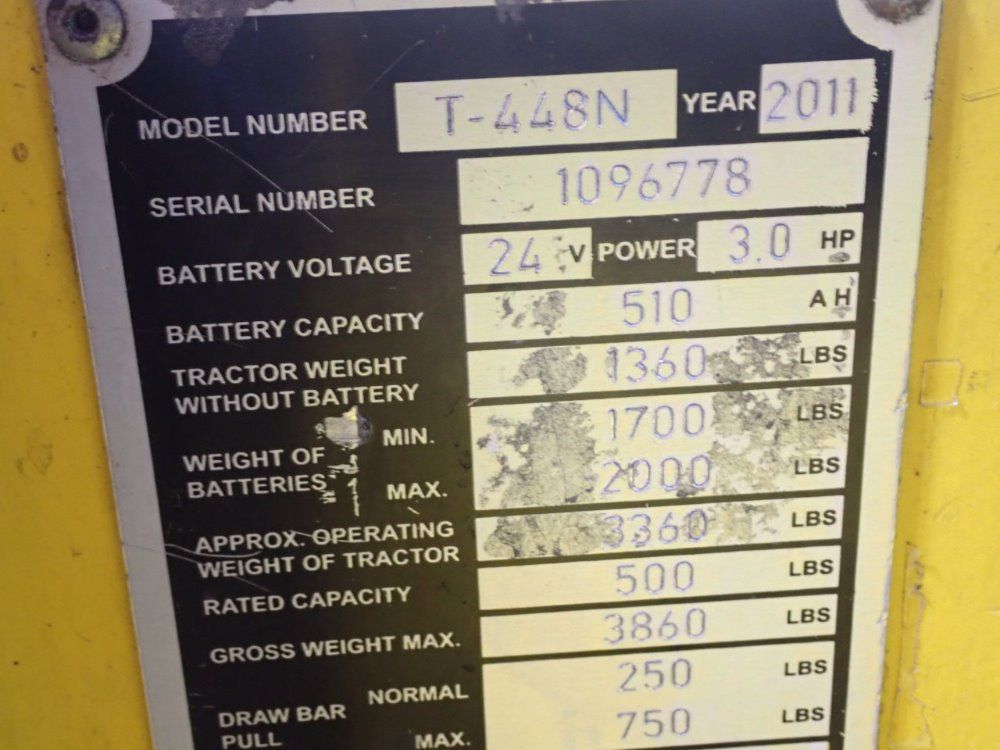 Motrec T-448n Electric Maintenance Cart - T-448n