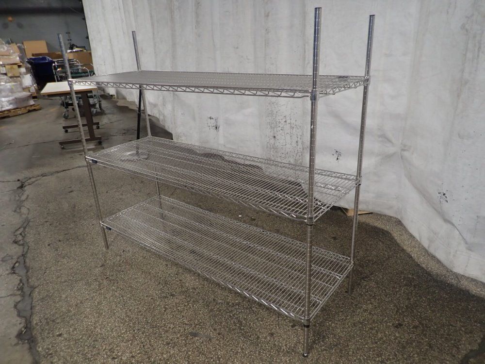Nexel Industries Wire Shelving Unit