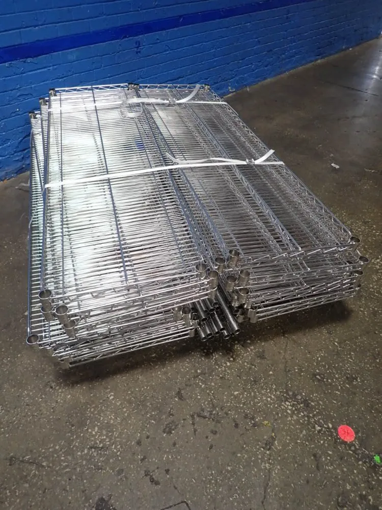 Nexel Industries Shelving Unit Wire Racks