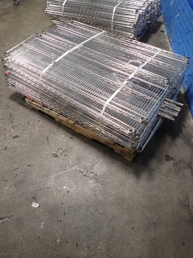 Nexel Industries Shelving Unit Wire Racks