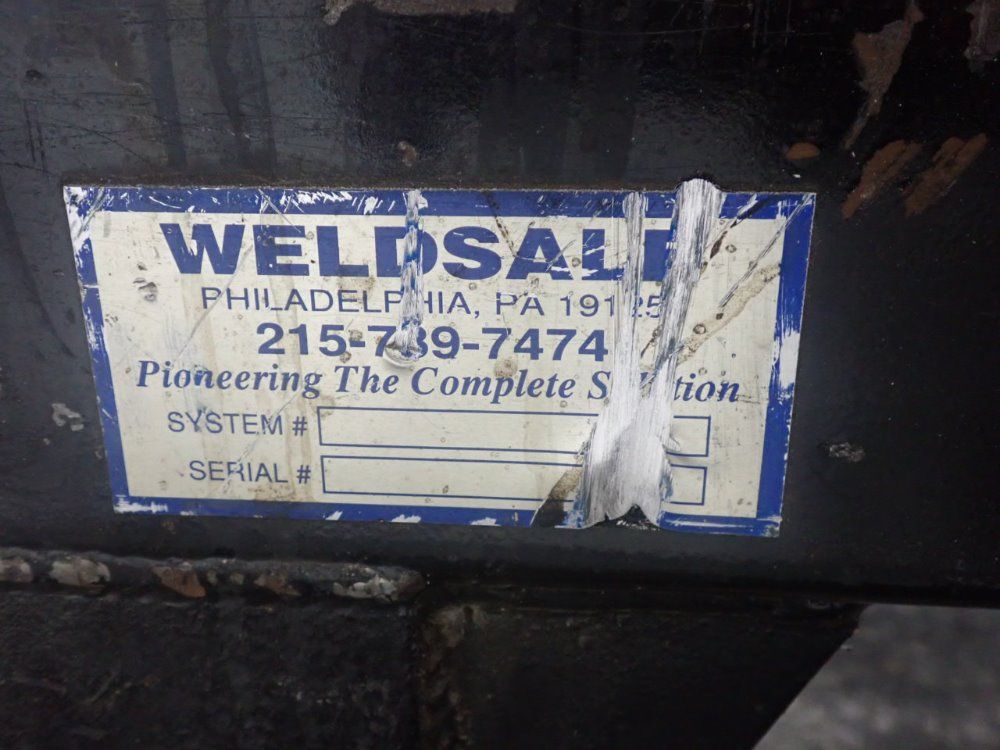 Weldsale 60" X 60" X 32" H Oad Acorn Welding Table