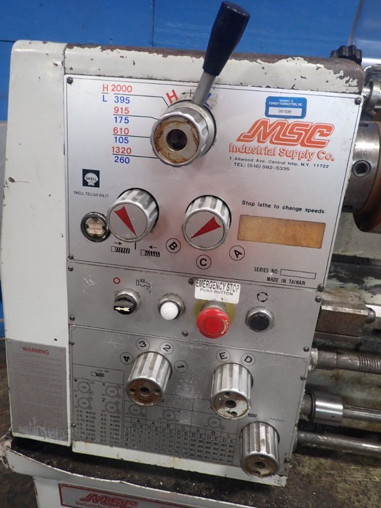 Msc 14"-18" X 38" Gap Bed Lathe - 951735