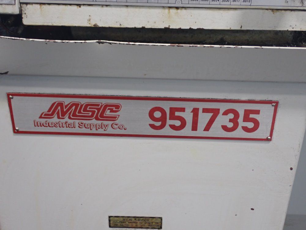 Msc 14"-18" X 38" Gap Bed Lathe - 951735