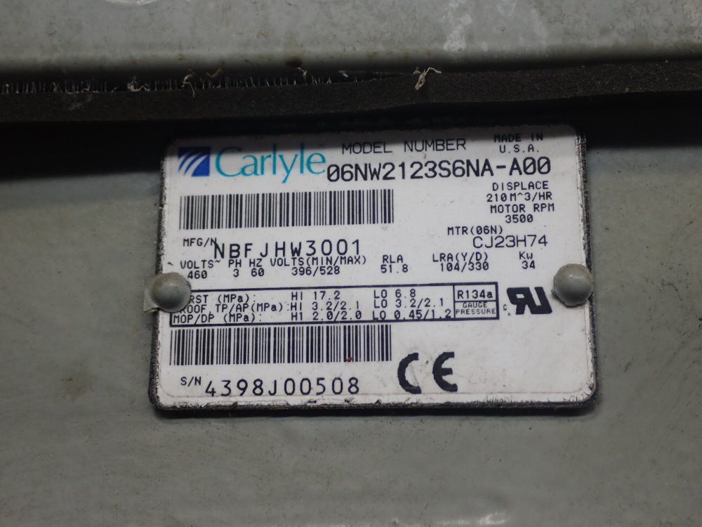 Carrier 30hxc076ra-630 Chiller - 30hxc076ra-630