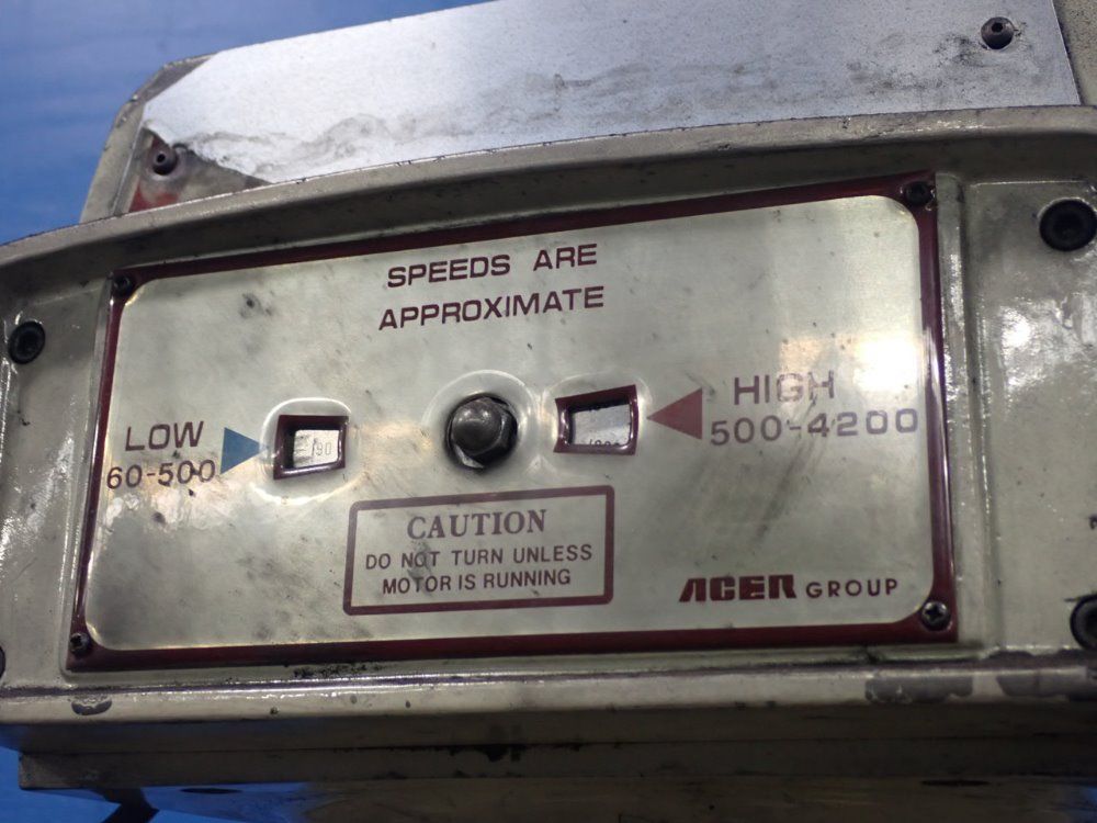 Bridgeport/acer Vertical Mill