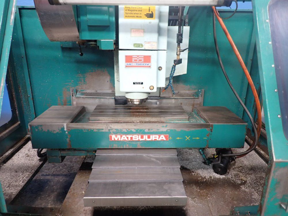 Matsuura 15" X 34" Mc560v Cnc Vmc - Mc560v