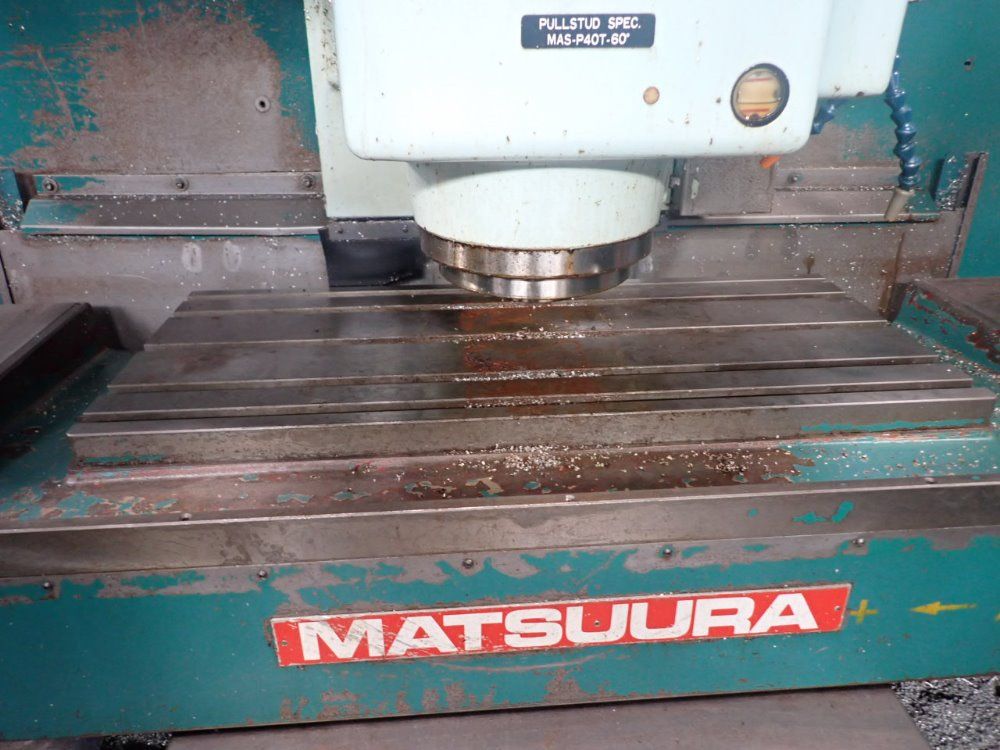 Matsuura 15" X 34" Mc560v Cnc Vmc - Mc560v