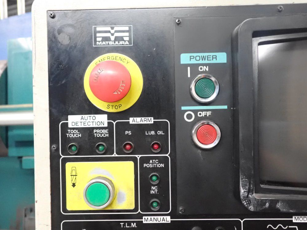 Matsuura 15" X 34" Mc560v Cnc Vmc - Mc560v