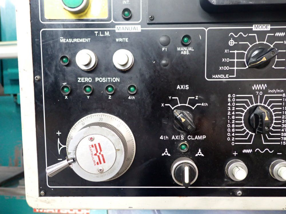 Matsuura 15" X 34" Mc560v Cnc Vmc - Mc560v
