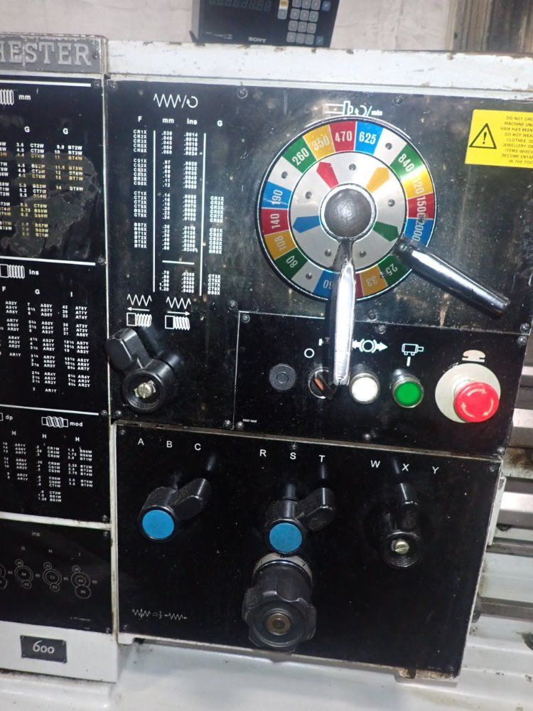 Clausing 18" X 24" X 46" Colchester Clausing 15" Gap Bed Lathe - Clausing 15