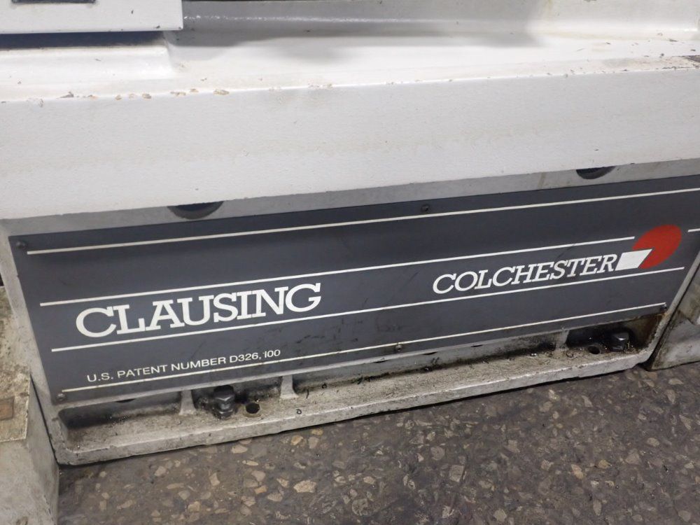 Clausing 18" X 24" X 46" Colchester Clausing 15" Gap Bed Lathe - Clausing 15