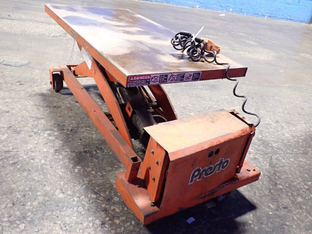 Presto Lee Hydraulic Lift Table