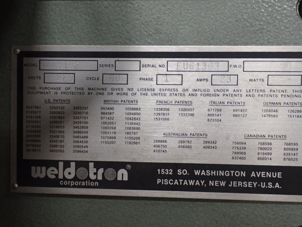 Weldotron L-bar Sealer