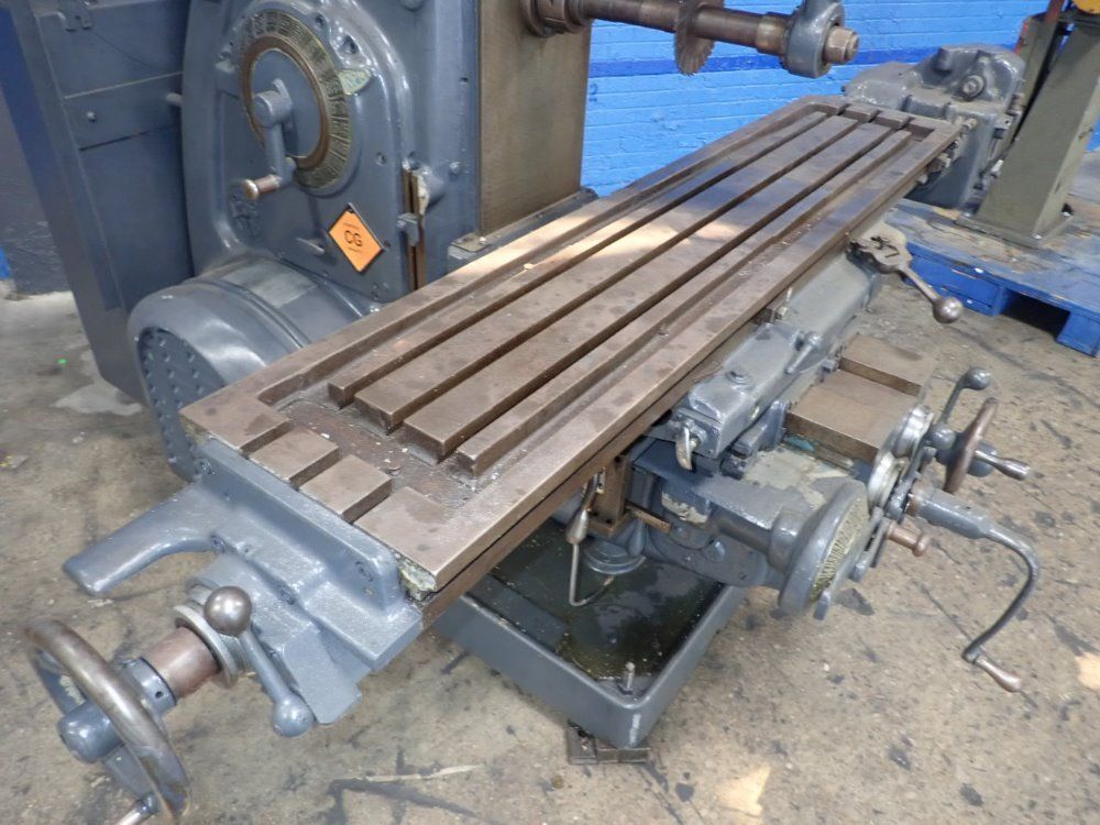 Kearney & Trecker 8" X 54" Horizontal Mill - 10hp-3ch