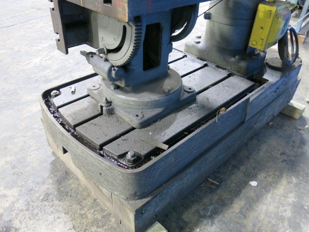 American Tool Works 8" X 4' Radial Arm Drill