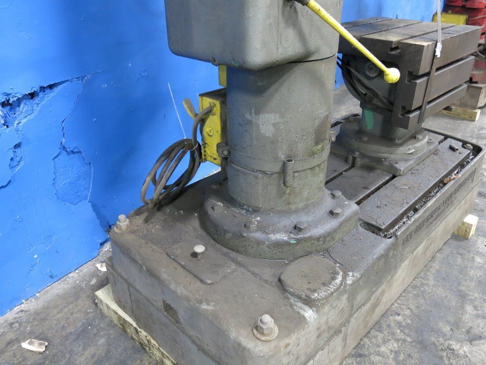 American Tool Works 8" X 4' Radial Arm Drill