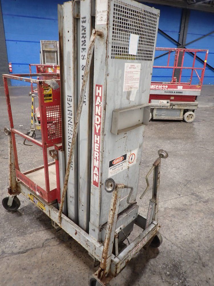 Pac Craft Products 300# 24d Man Lift - 24d