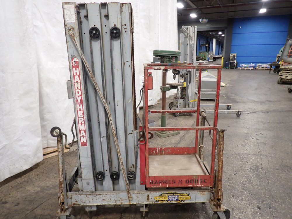 Pac Craft Products 300# 24d Man Lift - 24d