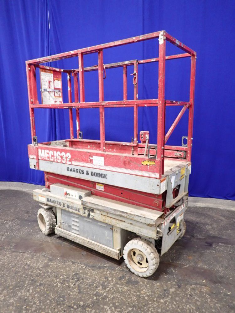 Mec/mayville Engineering 500# Mec1632 Scissor Lift - Mec1632