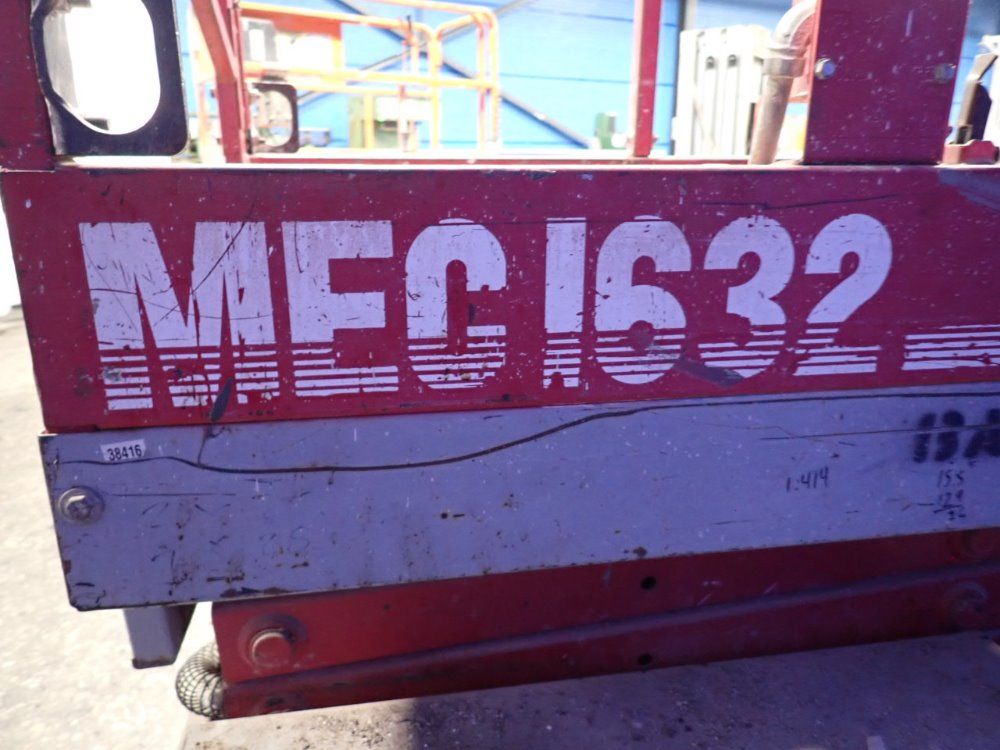Mec/mayville Engineering 500# Mec1632 Scissor Lift - Mec1632