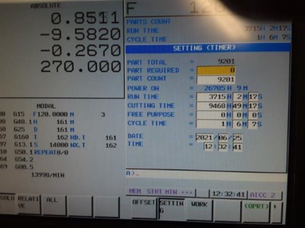 Kiwa Kh-4500 Cnc Horizontal Machining Center - Kh-4500