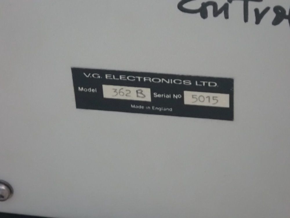 V.g. Electronic Ltd Spectrometer Control Unit