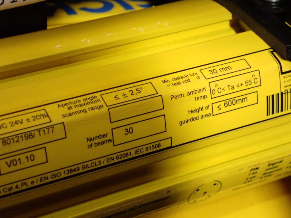 Sick 24" Light Safety Light Curtains - C4000