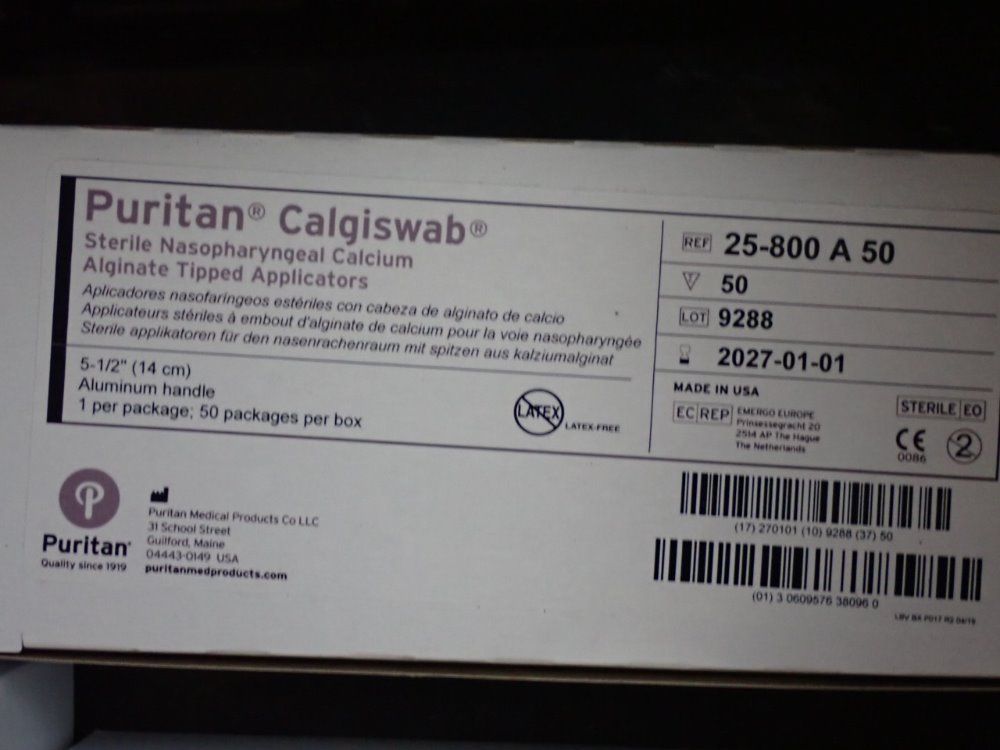 Puritan 5 1/2" Alginate Tipped Applicators