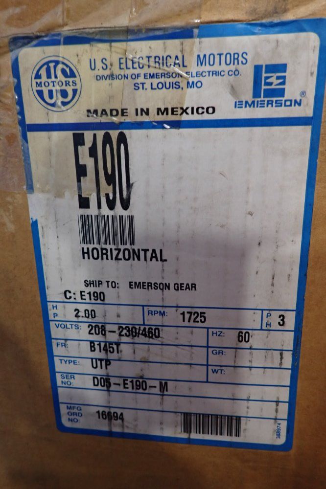 Us Electrical Motor Motor