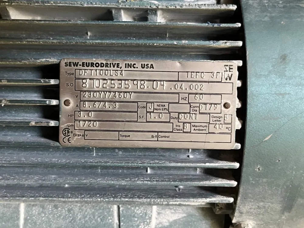  6 X 66 Spiroflow Screw Conveyor Ss