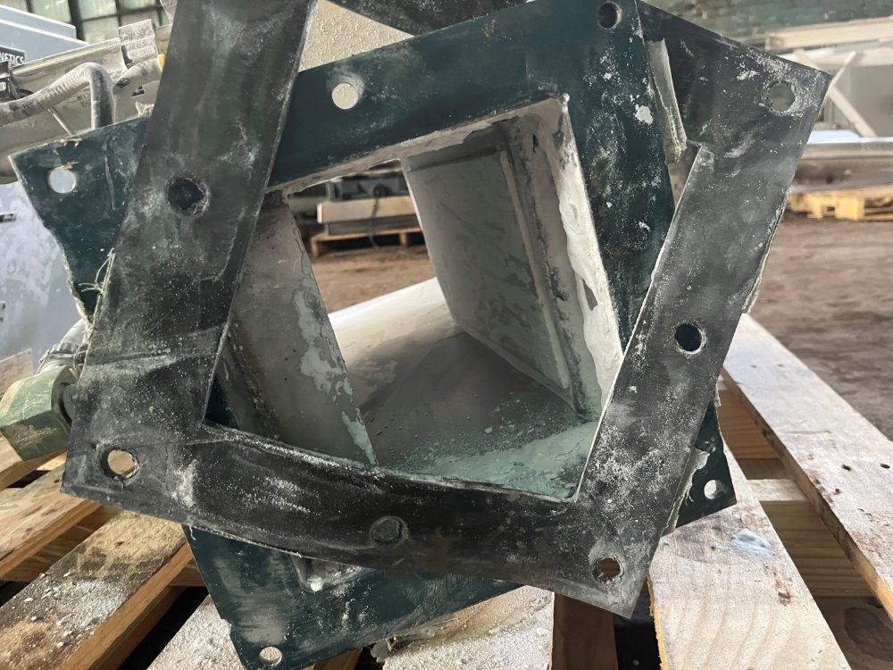 8" Pebco Single Blade Diverter Valve, C/s