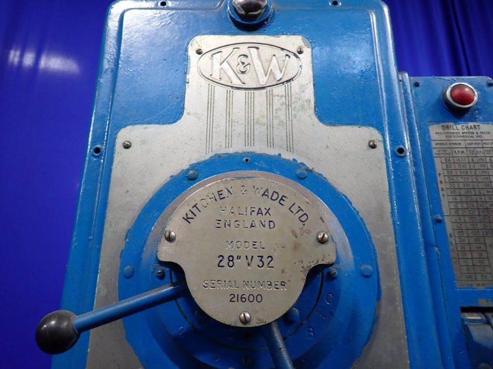 K&w Drill Press