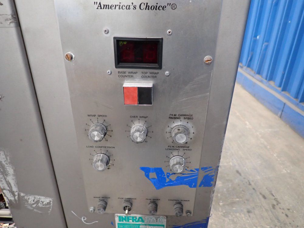 Infrapak 4000lbs/10a/1" Stretch Wrapper