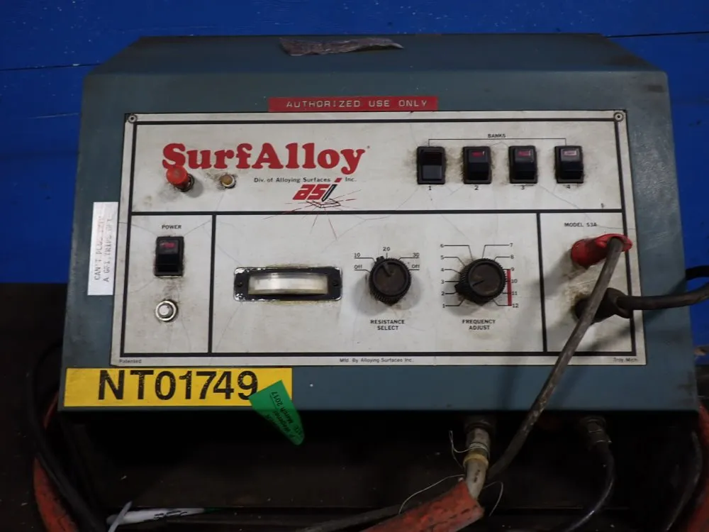 Surfalloy Welder - Surfalloy S3a
