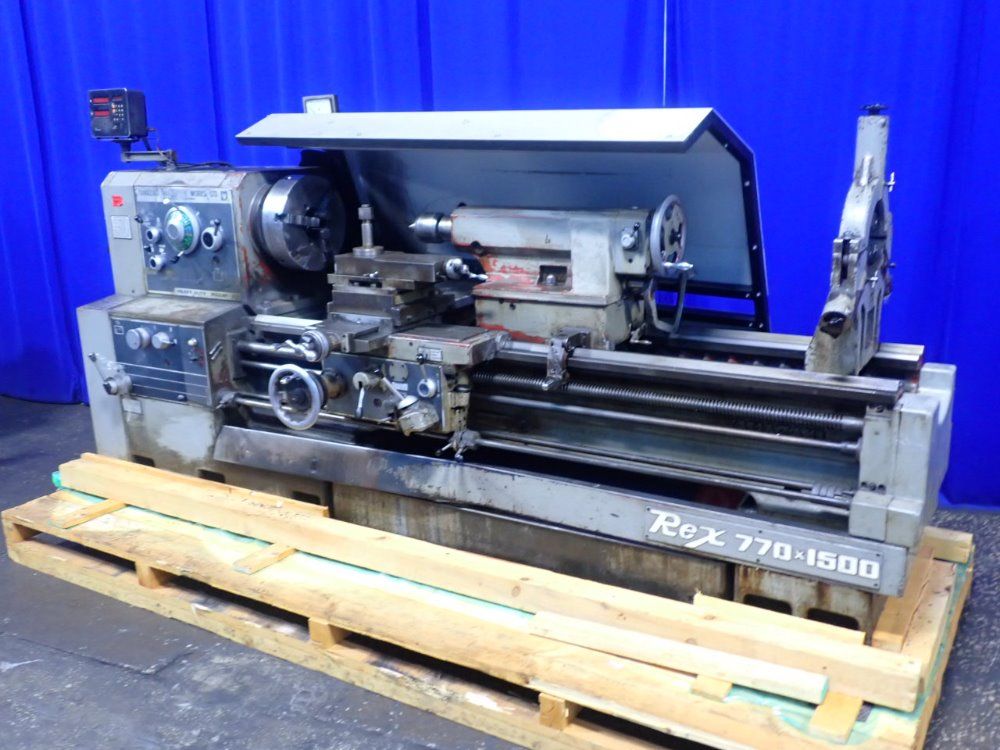 Yamazaki/mazak 32"/36" X 65" Mazak 30/rex 770 X 1500 Gap Bed Lathe - Mazak 30/rex 770 X 1500