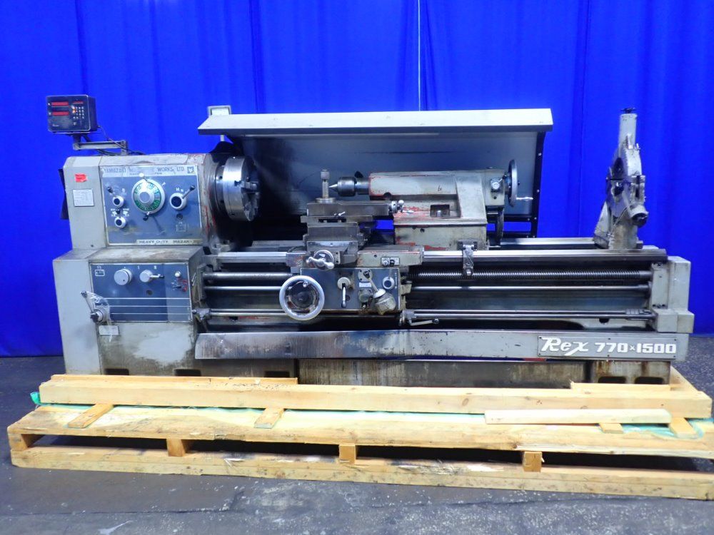 Yamazaki/mazak 32"/36" X 65" Mazak 30/rex 770 X 1500 Gap Bed Lathe - Mazak 30/rex 770 X 1500