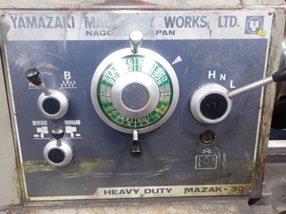 Yamazaki/mazak 32"/36" X 65" Mazak 30/rex 770 X 1500 Gap Bed Lathe - Mazak 30/rex 770 X 1500