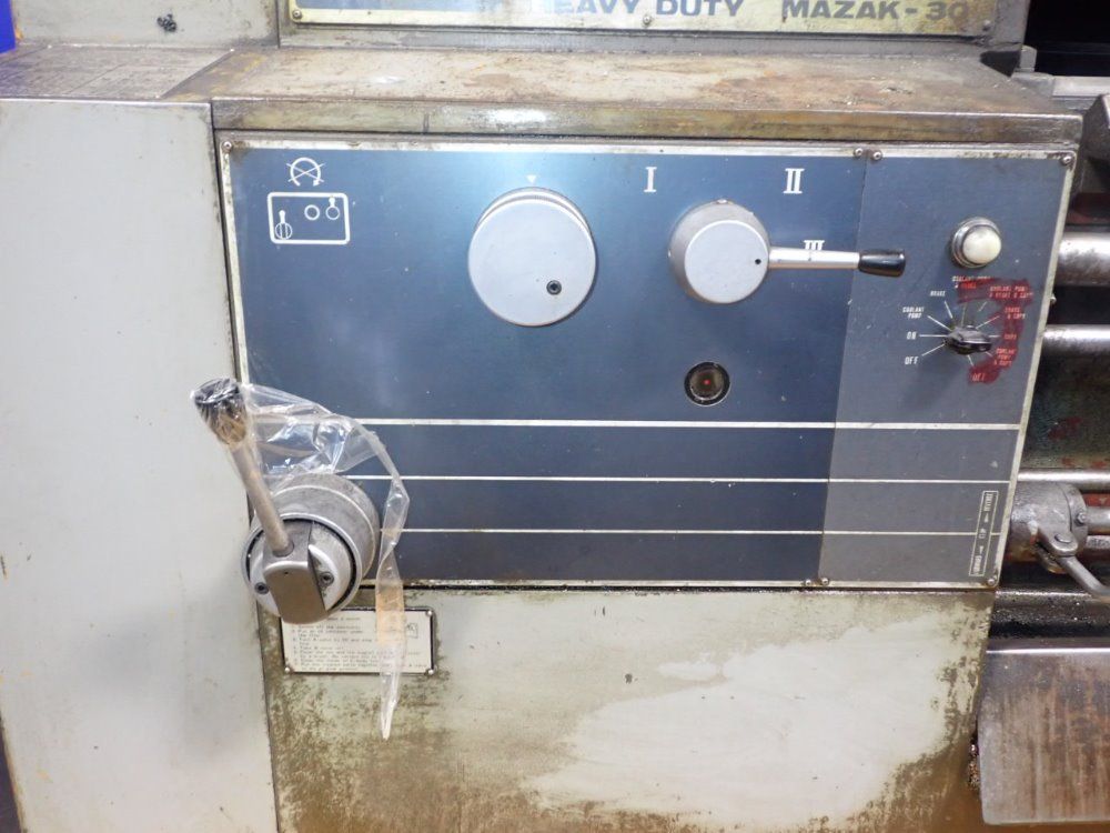 Yamazaki/mazak 32"/36" X 65" Mazak 30/rex 770 X 1500 Gap Bed Lathe - Mazak 30/rex 770 X 1500