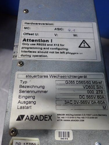 Aradex Drive - Vd600 Sp1