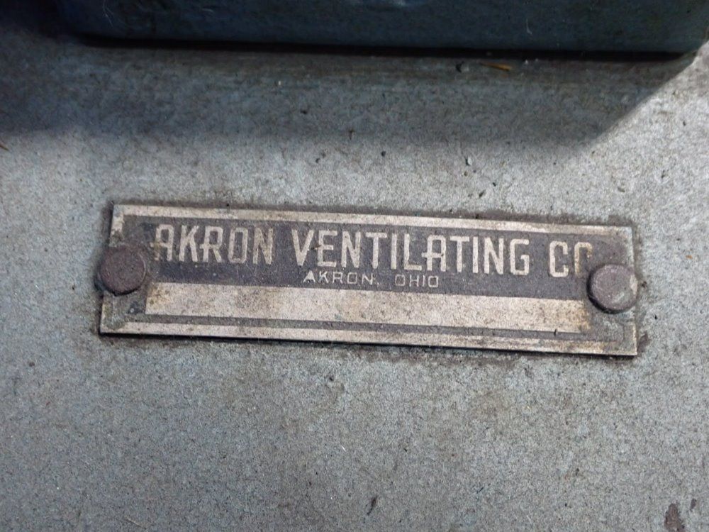 Akron Ventilating Co. Fan